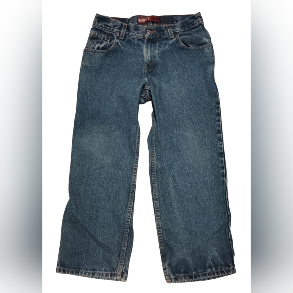 Levi's 550 Relaxed Fit Blue Jeans Size 29x25 9 Husky Vintage 2009